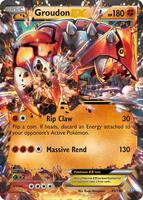Pokemon,XY - Primal Clash,Groudon EX - 85/160,Holofoil,Ultra Rare,Lightly Played