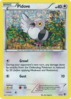 Pokemon,McDonald's Promos 2011,Pidove - 11/12 - 011/012,Holofoil,Promo,Heavily Played