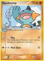 Pokemon,Crystal Guardians,Marshtomp - 038/100,Normal,Uncommon,Moderately Played