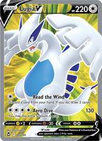 Pokemon,SWSH12: Silver Tempest,Lugia V (Full Art) - 185/195,Holofoil,Ultra Rare,Near Mint