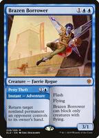 Magic: The Gathering,Throne of Eldraine,Brazen Borrower - 39,Foil,Mythic,Near Mint