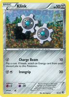 Pokemon,McDonald's Promos 2011,Klink - 10/12 - 010/012,Holofoil,Promo,Heavily Played