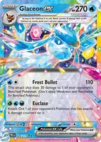 Pokemon,SV: Prismatic Evolutions,Glaceon ex - 026/131,Holofoil,Double Rare,Near Mint