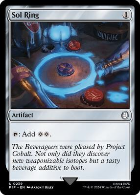 Magic: The Gathering,Universes Beyond: Fallout,Sol Ring - 239,Normal,Uncommon,Near Mint