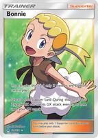 Pokemon,SM - Forbidden Light,Bonnie (Full Art) - 128/131,Holofoil,Ultra Rare,Moderately Played