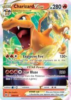 Pokemon,SWSH09: Brilliant Stars,Charizard VSTAR - 018/172,Holofoil,Ultra Rare,Near Mint