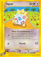 Pokemon,Aquapolis,Togepi - 114/147,Normal,Common,Near Mint