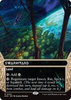 Magic: The Gathering,Edge of Eternities: Stellar Sights,Swarmyard (0042) (Borderless),Normal,Rare,Near Mint