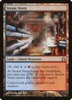Magic: The Gathering,Return to Ravnica,Steam Vents - 247,Foil,Rare,Near Mint