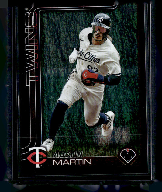 Topps 2025 Topps,2025 Topps,Austin Martin - 595,Black Holo Foil