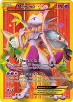Pokemon,XY - BREAKthrough,Mewtwo EX (164 Secret Full Art) - 164/162,Holofoil,Secret Rare,Near Mint