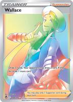 Pokemon,SWSH12: Silver Tempest,Wallace (Secret) - 208/195,Holofoil,Secret Rare,Near Mint