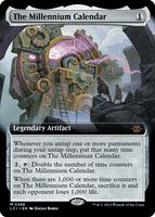 Magic: The Gathering,The Lost Caverns of Ixalan,The Millennium Calendar (Extended Art) - 388,Foil,Mythic,Near Mint