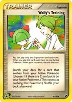 Pokemon,EX Sandstorm,Wally's Training - 89/100,Reverse Holofoil,Uncommon,Near Mint
