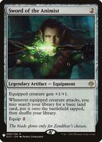 Magic: The Gathering,The List Reprints,Sword of the Animist (E01) - 89,Normal,Rare,Near Mint