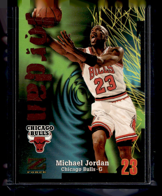 1997-98 SkyBox Z-Force,1997-98 SkyBox Z-Force,Michael Jordan - 23,Rave