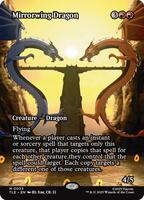 Magic: The Gathering,Avatar: The Last Airbender: Eternal-Legal,Mirrorwing Dragon (Borderless) - 33,Normal,Mythic,Near Mint