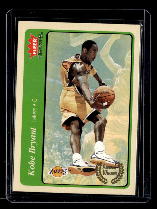 Fleer 2004-05 Fleer Tradition,2004-05 Fleer Tradition,Kobe Bryant - 212,Green