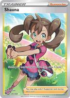 Pokemon,SWSH08: Fusion Strike,Shauna (Full Art) - 263/264,Holofoil,Ultra Rare,Near Mint