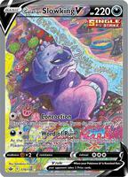 Pokemon,SWSH06: Chilling Reign,Galarian Slowking V (Alternate Full Art) - 179/198,Holofoil,Ultra Rare,Near Mint