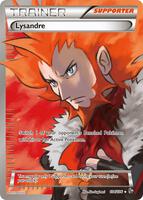 Pokemon,XY - Flashfire,Lysandre (104 Full Art) - 104/106,Holofoil,Ultra Rare,Moderately Played