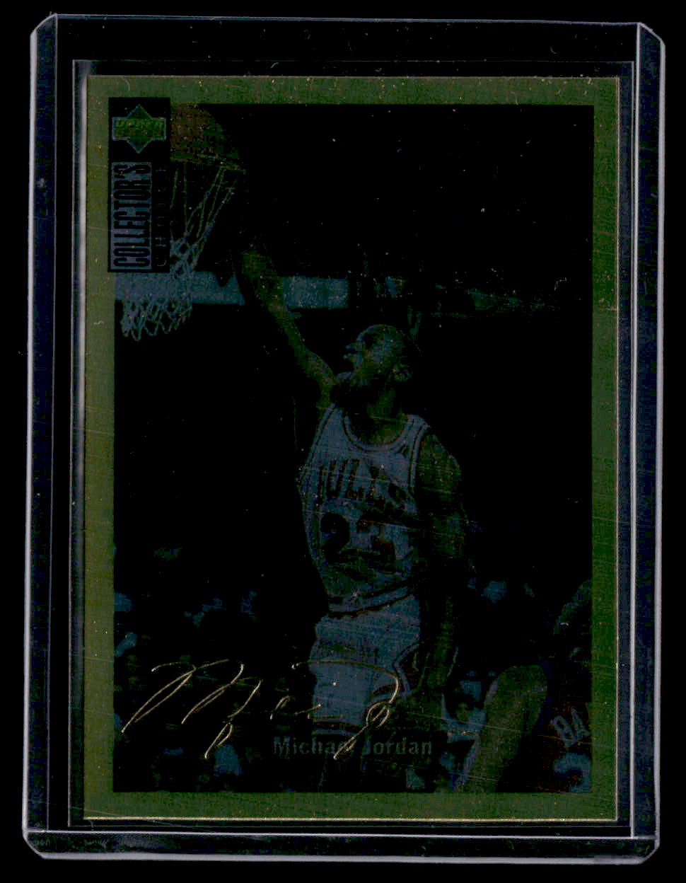 1994-95 Collector's Choice,1994-95 Collector's Choice,Michael Jordan - 240,Gold Signature