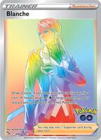 Pokemon,Pokemon GO,Blanche (Secret) - 082/078,Holofoil,Secret Rare,Near Mint