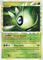 Pokemon,Triumphant,Celebi (Prime) - 92/102,Holofoil,Ultra Rare,Lightly Played