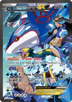 Pokemon,Double Crisis,Team Aqua's Kyogre EX - 6/34,Holofoil,Ultra Rare,Moderately Played