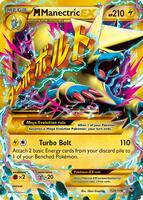 Pokemon,XY - Phantom Forces,M Manectric EX (120 Secret Rare) - 120/119,Holofoil,Secret Rare,Moderately Played
