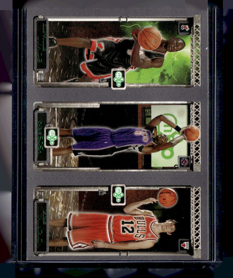 Topps 2003-04 Topps Rookie Matrix,2003-04 Topps Rookie Matrix,Dwyane Wade / Chris Bosh / Kirk Hinrich - 115 / 114 / 117,NM