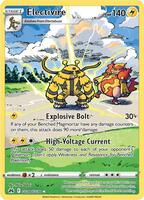 Pokemon,SWSH: Crown Zenith: Galarian Gallery,Electivire - GG08/GG70,Holofoil,Ultra Rare,Near Mint