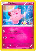Pokemon,Miscellaneous Cards & Products,Clefairy - 50/83 (Toys R Us Promo) - 050/083,Holofoil,Promo,Near Mint