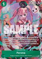 One Piece Card Game,Extra Booster: One Piece Heroines Edition,Perona - OP09-034,Foil,Rare,Near Mint