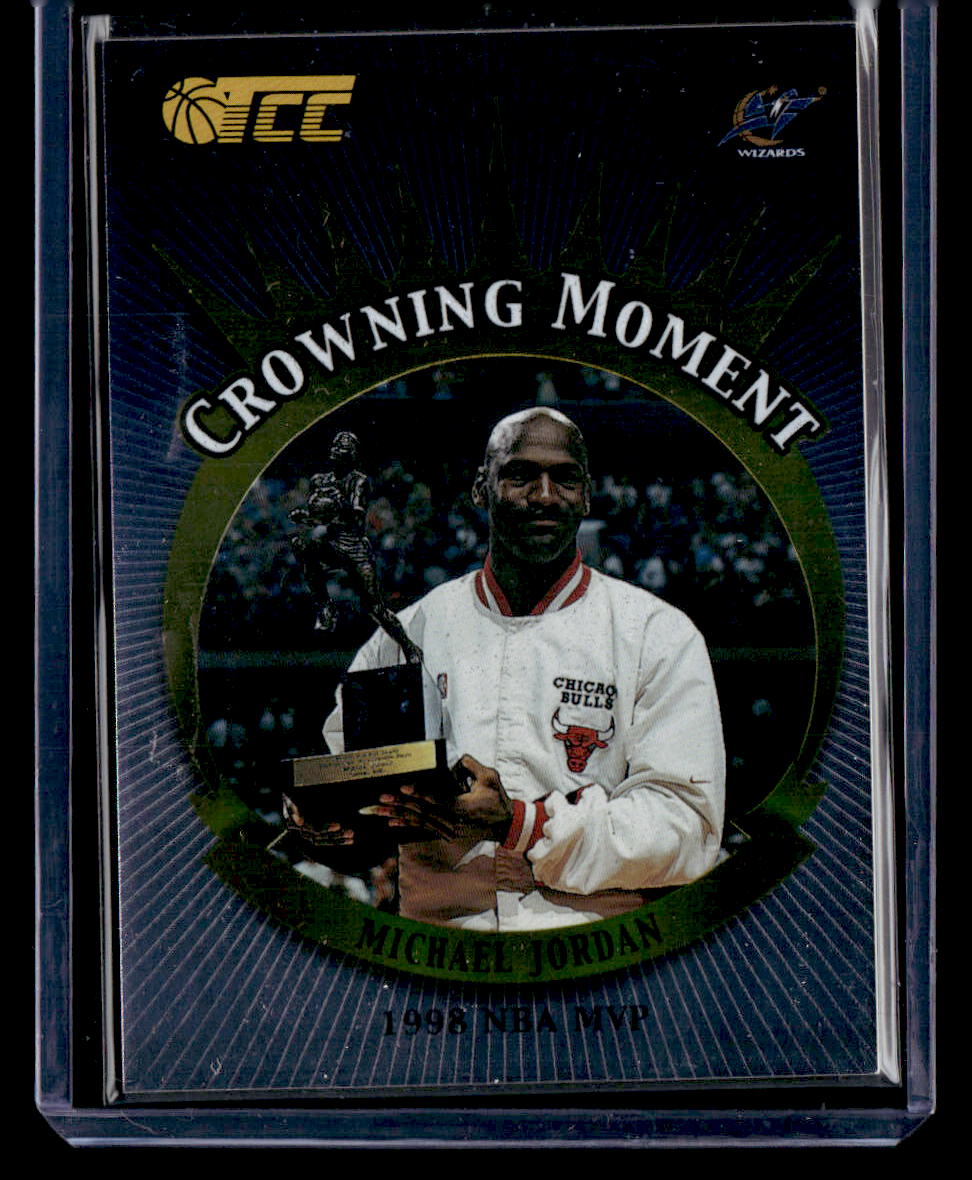 Topps 2001-02 Topps TCC,2001-02 Topps TCC,Michael Jordan - CM4,Crowning Moment
