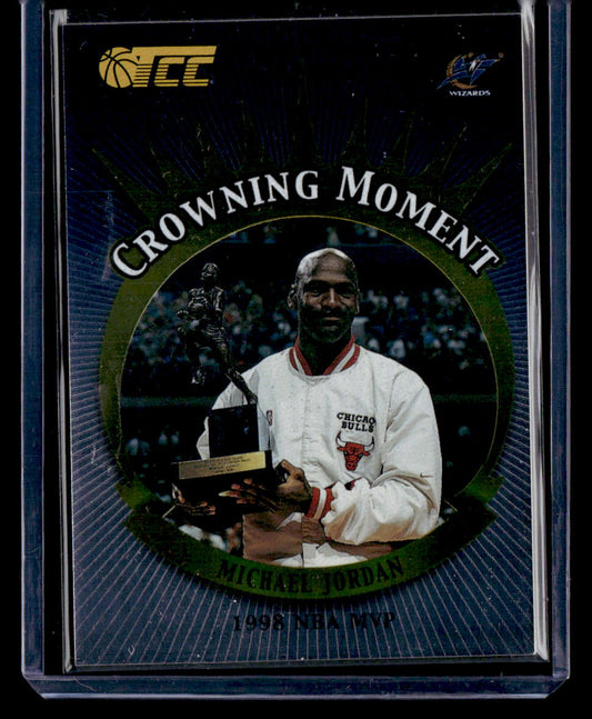Topps 2001-02 Topps TCC,2001-02 Topps TCC,Michael Jordan - CM4,Crowning Moment