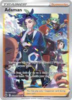 Pokemon,SWSH: Crown Zenith: Galarian Gallery,Adaman - GG57/GG70,Holofoil,Ultra Rare,Near Mint