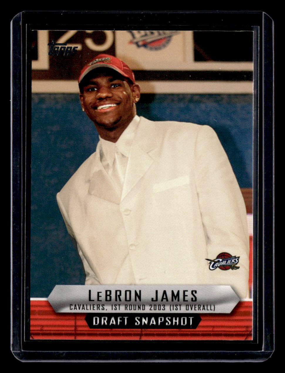 Topps 2009-10 Topps,2009-10 Topps,LeBron James - DS-LJ,Draft Snapshot