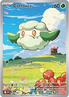 Pokemon,SV: White Flare,Cottonee - 090/086,Holofoil,Illustration Rare,Near Mint