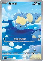 Pokemon,SV08: Surging Sparks,Spheal - 199/191,Holofoil,Illustration Rare,Lightly Played