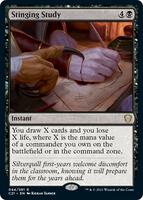 Magic: The Gathering,Commander 2021,Stinging Study - 44,Normal,Rare,Near Mint