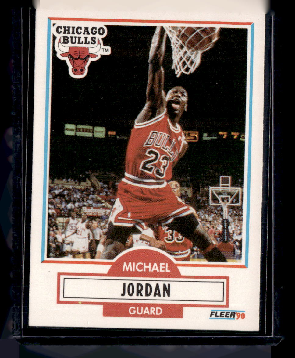 Fleer 1990-91 Fleer,1990-91 Fleer,Michael Jordan - 26b,NM