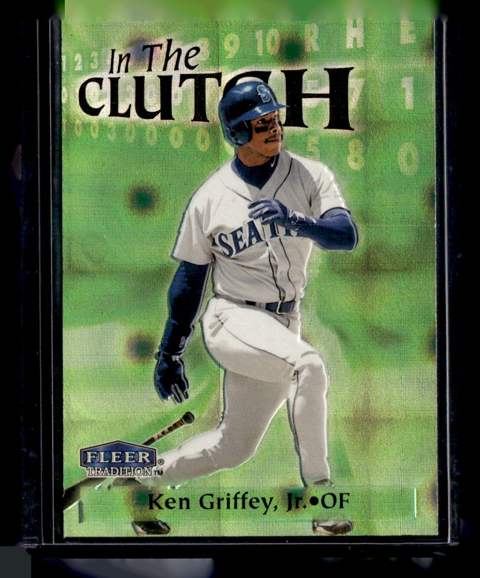 Fleer 1998 Fleer Tradition,1998 Fleer Tradition,Ken Griffey, Jr. - 7 IC,In the Clutch