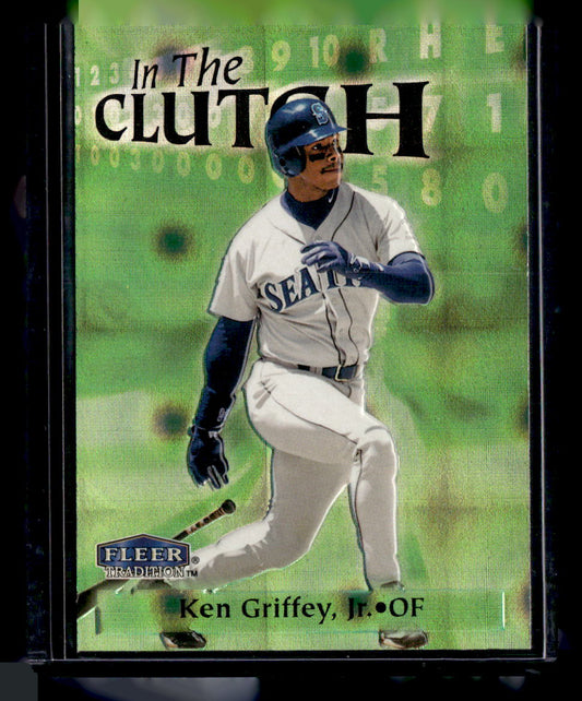 Fleer 1998 Fleer Tradition,1998 Fleer Tradition,Ken Griffey, Jr. - 7 IC,In the Clutch