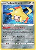 Pokemon,SWSH12: Silver Tempest,Radiant Jirachi - 120/195,Holofoil,Radiant Rare,Near Mint