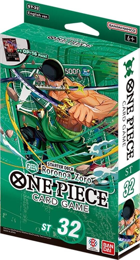 One Piece Starter Deck 32: GREEN Roronoa Zoro
