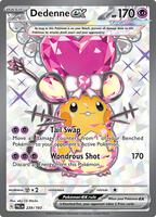 Pokemon,SV02: Paldea Evolved,Dedenne ex - 239/193,Holofoil,Ultra Rare,Near Mint