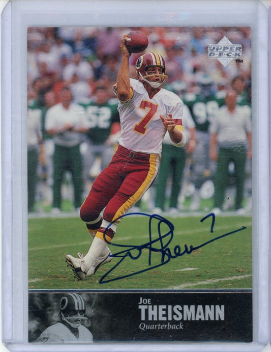 Upper Deck 1997 Upper Deck Legends,1997 Upper Deck Legends,Joe Theismann - AL-174,Autographs