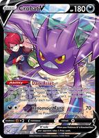 Pokemon,SWSH11: Lost Origin Trainer Gallery,Crobat V - TG20/TG30,Holofoil,Ultra Rare,Near Mint