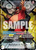 One Piece Card Game,The Time of Battle,Marshall.D.Teach (080) (Alternate Art) - OP16-080,Foil,Leader,Near Mint